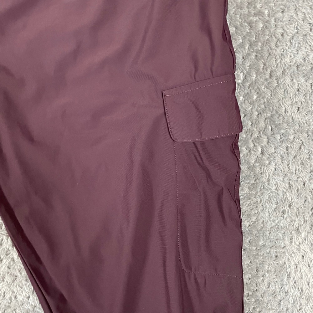 Old Navy SleekTech Go-Dry Cargo Jogger Pants Womens‎ XL Purple Athletic Sporty - Picture 4 of 8